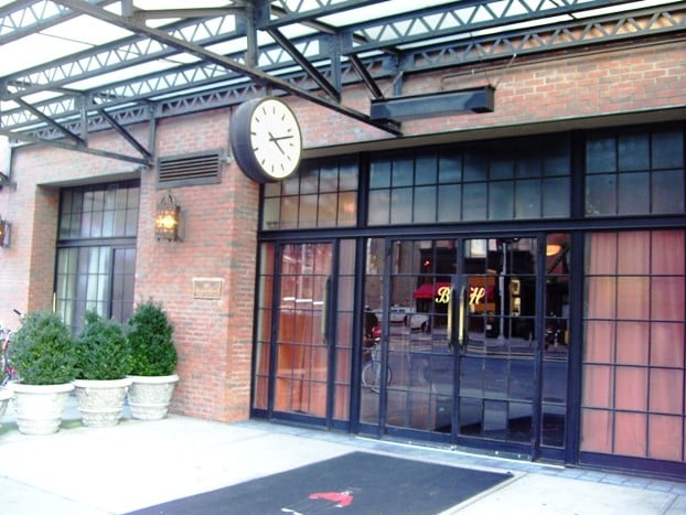 The Bowery Hotel entrance