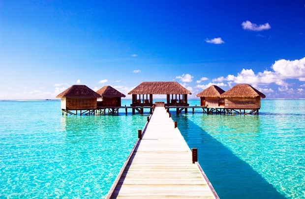 maldives dock