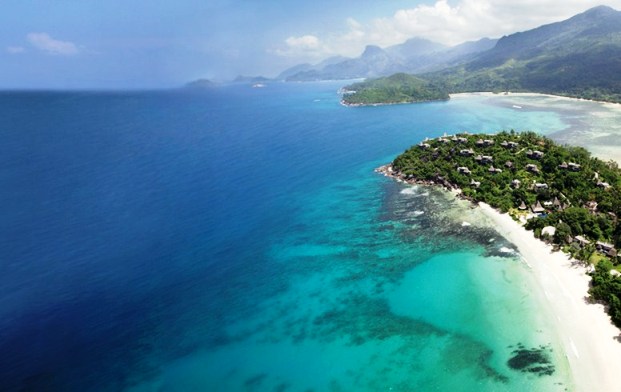 Maia Luxury Resort & Spa arial view