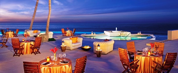 Secrets Marquis Los Cabos outdoor dining