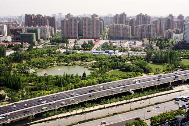 Sheraton Shanghai Hongqiao Hotel view from the hotel