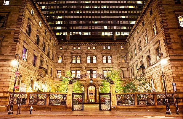 The New York Palace Hotel Exterior