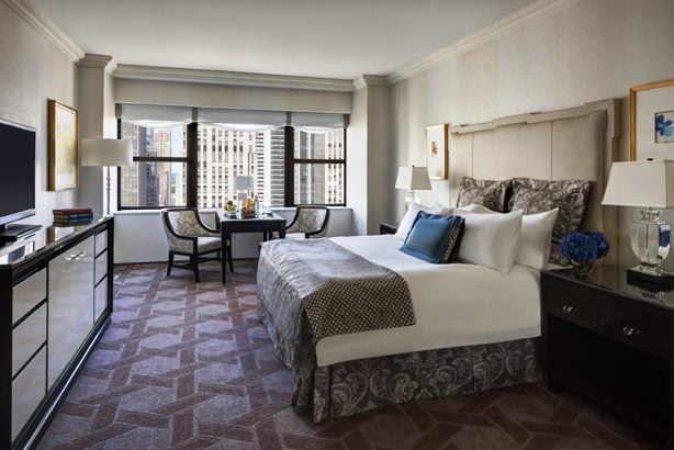 The New York Palace Hotel guest rooms