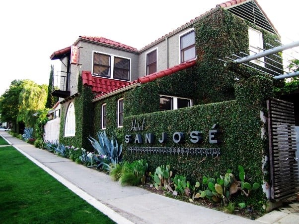 hotel san jose Austin exterior