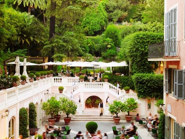 Rocco Forte Hotel de Russie the secret terrace