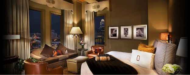 The Driskill Hotel guest rooms