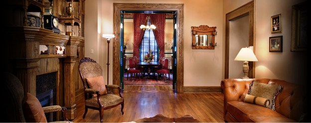 The Driskill Hotel guest suite