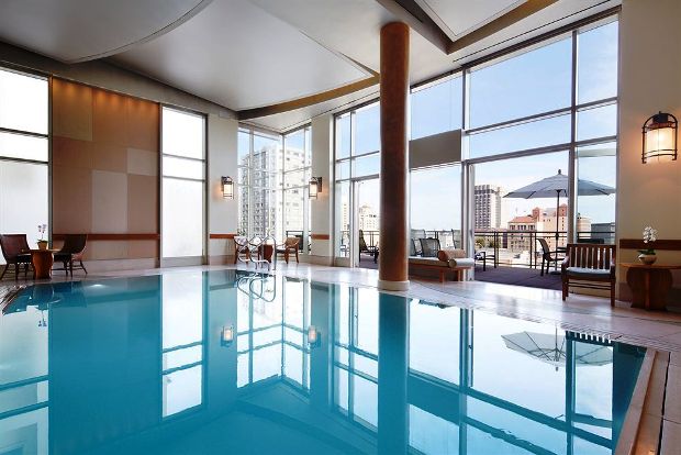 The Scarlet Huntington indoor pool