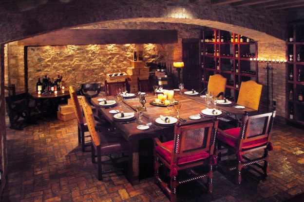 hermosa Inn wine cellar
