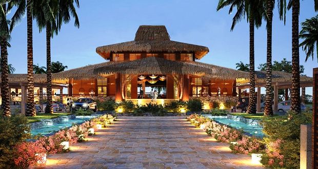 Indura Resort entrance