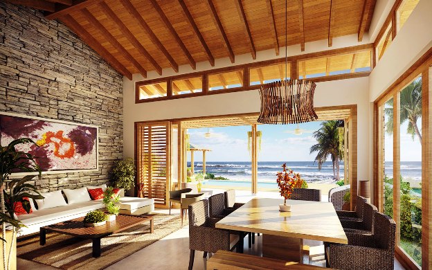 Indura Resort villas living area