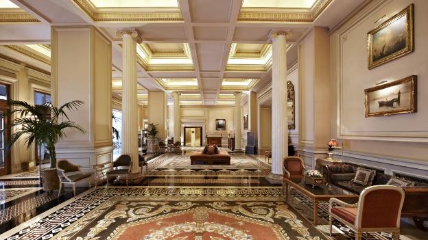 Hotel grande bretagne athens lobby