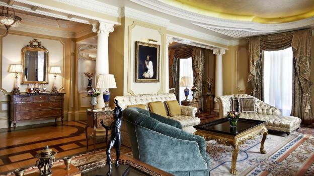 Hotel grande bretagne athens presidential suite living room