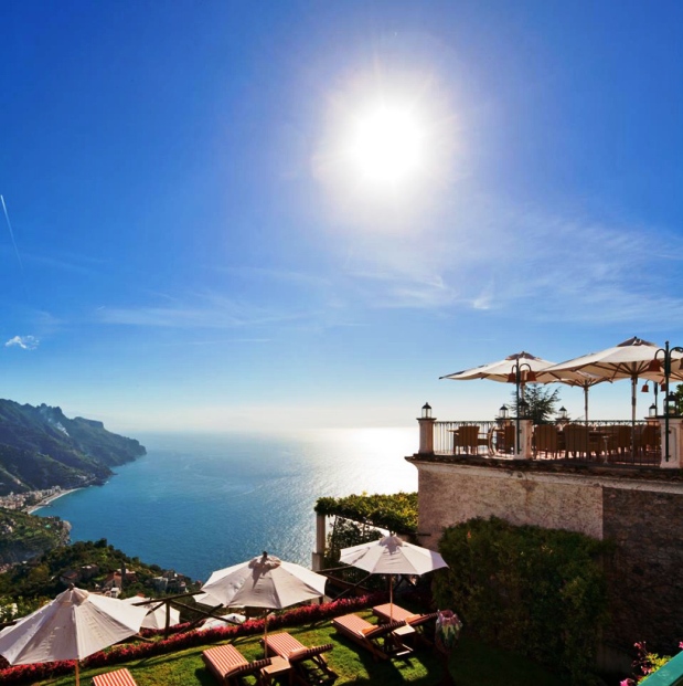 Palazzo Avino ocean views