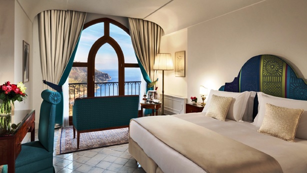 Pallazzo Avino king-sea view room