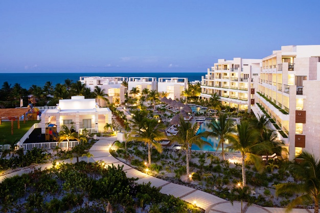 The Beloved Hotel at night