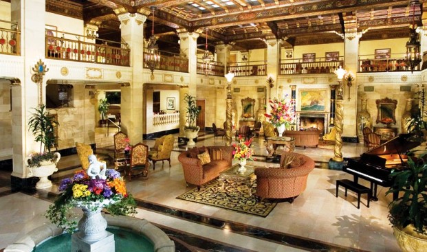 The Davenport hotel and tower lobby