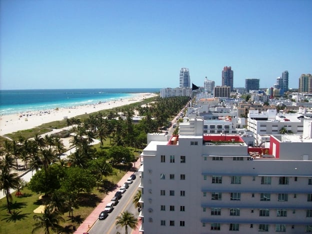 Tide South Beach Terrace View