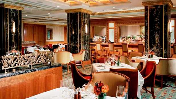 Waldorf Astoria dining
