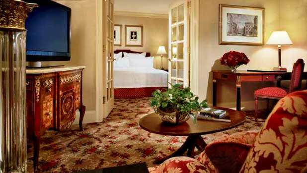 Waldorf Astoria guest suite