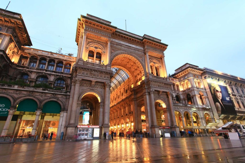 Galleria Vittorio Emanuele II Milan Italy