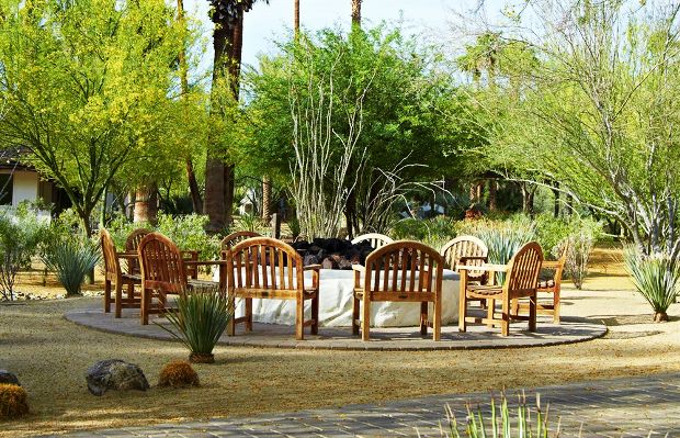 La Casa Del Zorro firepit
