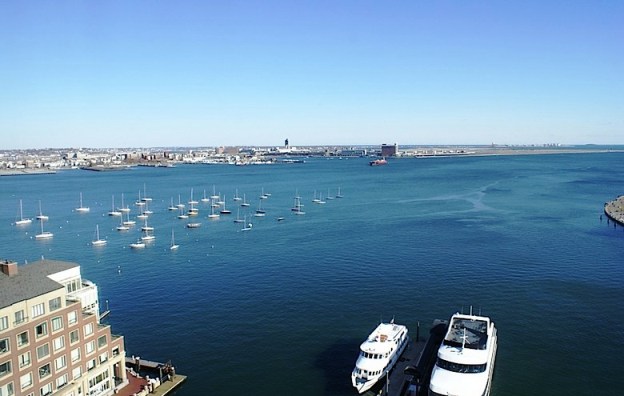 Boston Harbor Hotel  Rowes Wharf bay views