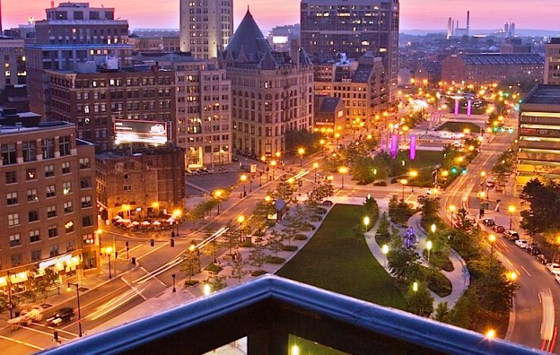 Boston Harbor Hotel Rowes Wharf city views