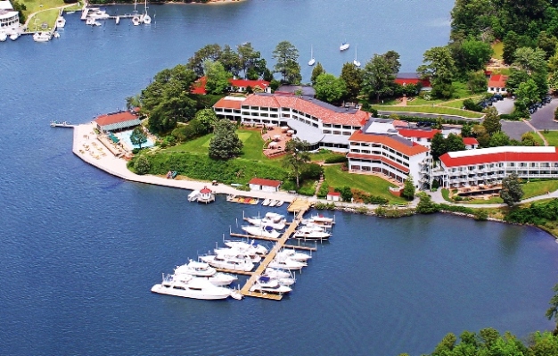 Tides Inn Aerial View