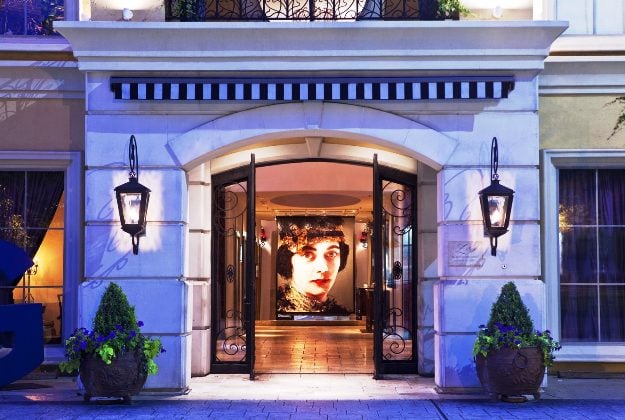 Hotel ZaZa, Dallas entrance