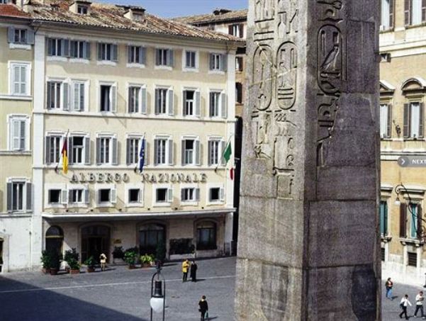 The Hotel Nazionale exterior
