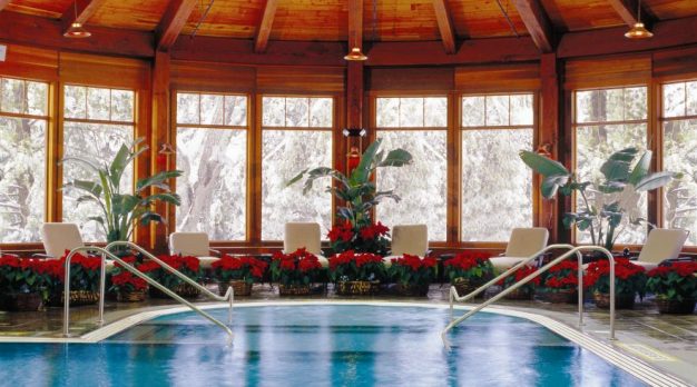 Mohonk Mountain House pool