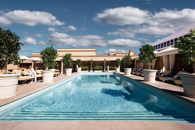 Montage Beverly Hills outdoor pool