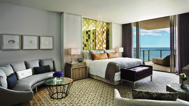 The Ritz-Carlton Bal Harbour Imperial Suite Bedroom
