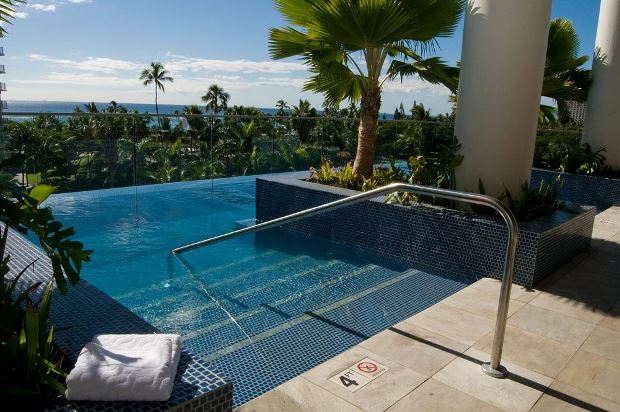 Jet Luxury at The Trump Waikiki pool