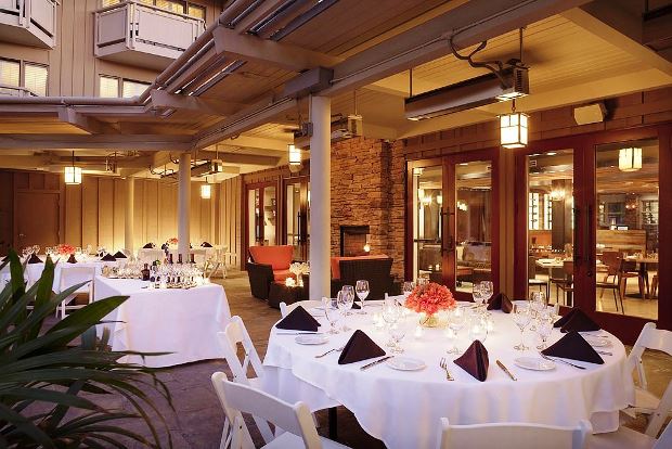 The Lodge at Tiburon terrace dining