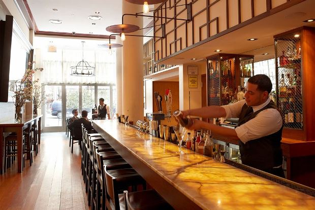 The Strand Hotel bar