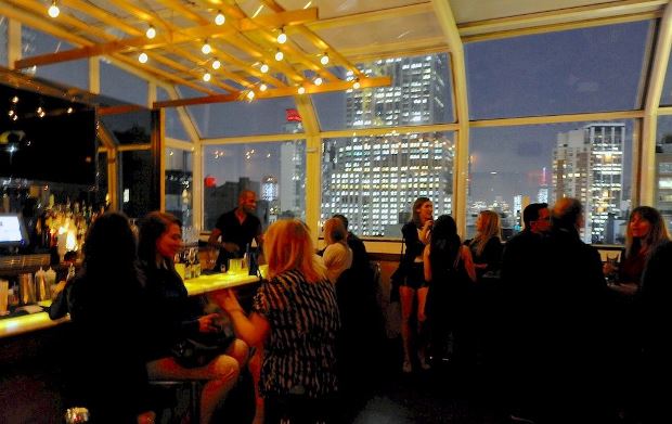 The Strand Hotel rooftop bar
