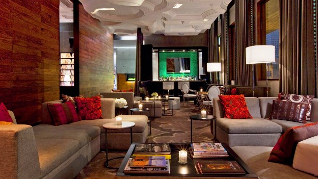 W Austin Hotel Bar lounge