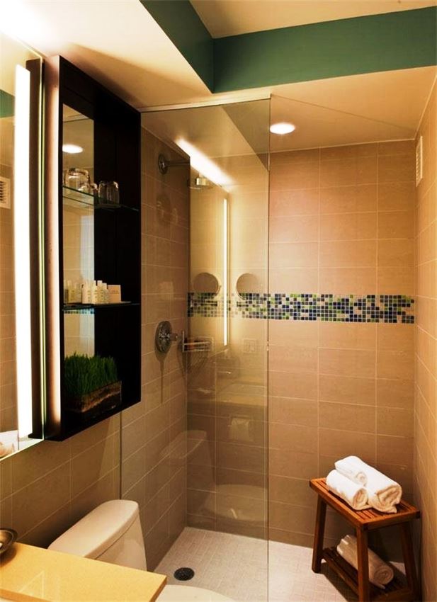 Hotel Indigo NYC Chelsea guestroom bathrooms