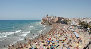 Sitges beaches Spain