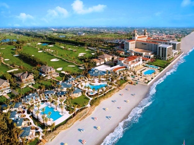 The Breakers aerial view