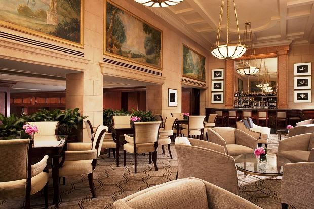 The Peninsula New York Lounge