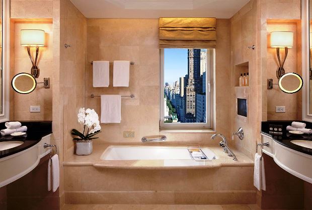 The Peninsula New York guest Bathrooms