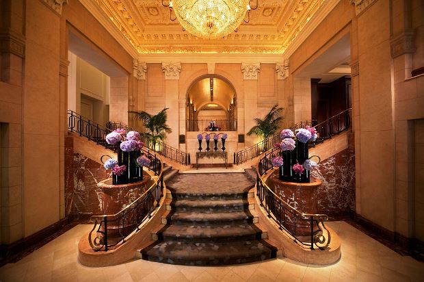 The Peninsula New York lobby