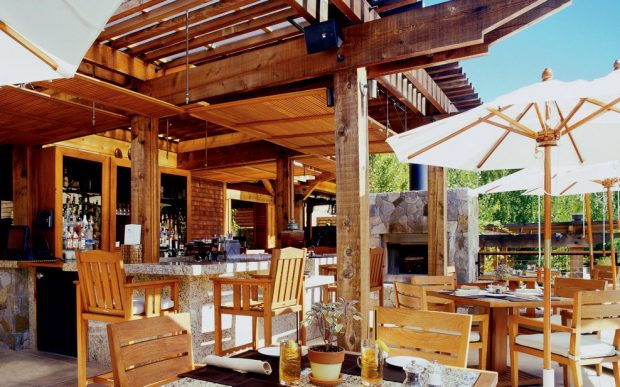 Calistoga Ranch Napa Valley California outdoor dining