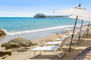 Malibu Beach Inn beach