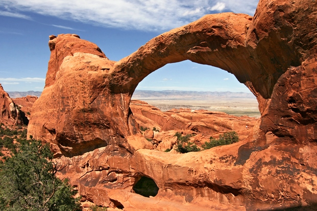 Double O Arch Arches National Park