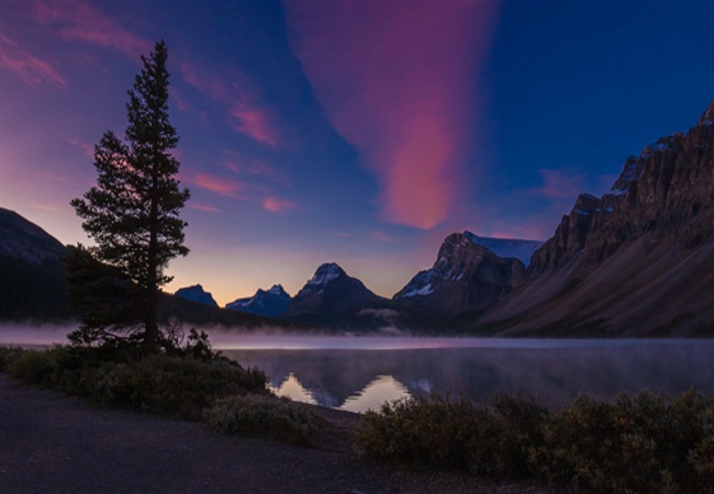 The glow of Mother Nature