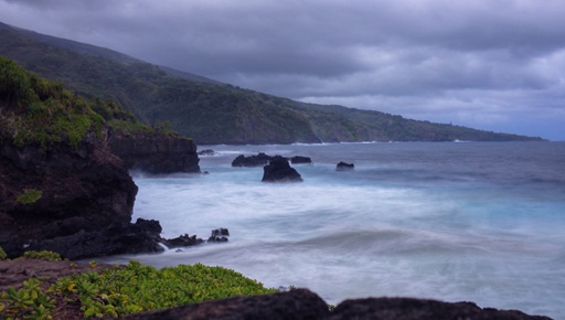 Dramatic coastline near Hana